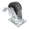 Vestil Phenolic Swivel With Brake Caster 4 In. Diameter x 2 In. Width 800 Lb. Capacity Black CST-VE-4X2PH-SWB - alternate 6